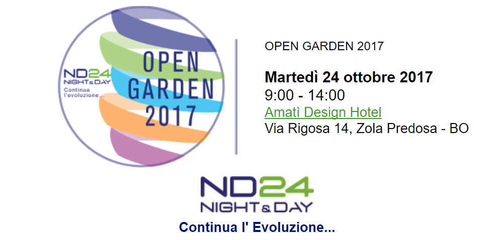 19° Open Garden 2017 Bologna