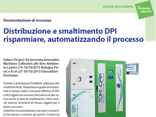 Dalla Distribuzione, alla Formazione, allo Smaltimento